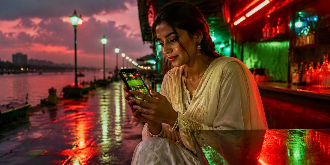 রংপুরে মোবাইলে ক্যাসিনো গেম খেলছেন একজন তরুণ ব্যবহারকারী